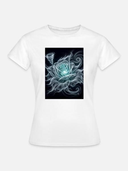 Mystische Windrose - Frauen T-Shirt - Weiß