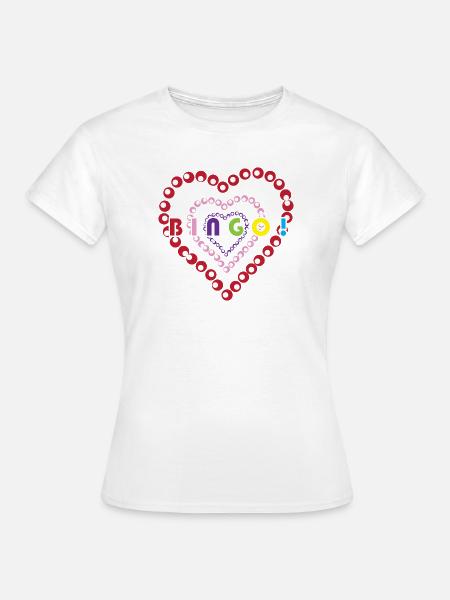 Bingo - Frauen T-Shirt - Weiß