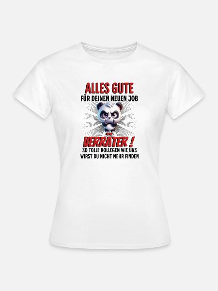 Kollegen Abschied - Frauen T-Shirt - Weiß