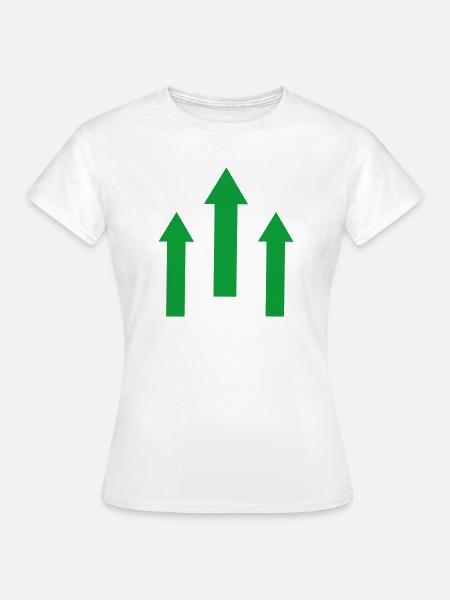 Pfeile - Frauen T-Shirt - Weiß