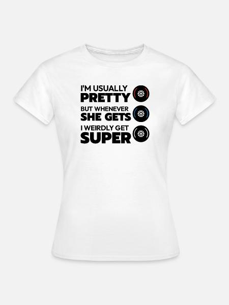 Weich, Feucht, Hart - Frauen T-Shirt - Weiß