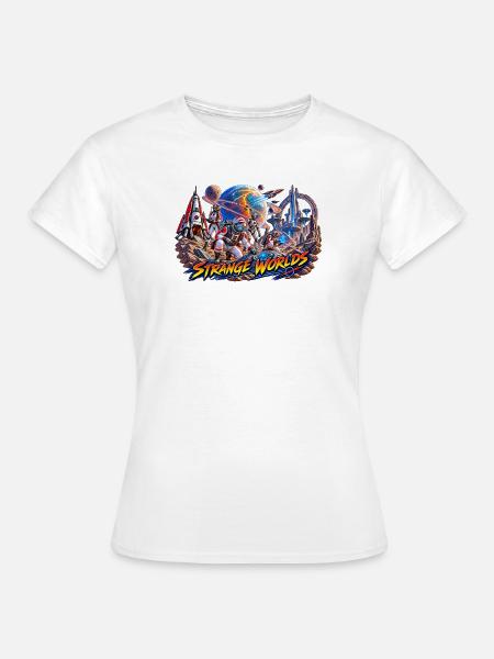 Fremde Welten 2 - Frauen T-Shirt - Weiß