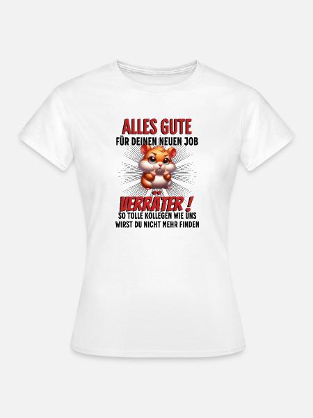 Kollegen Abschied - Frauen T-Shirt - Weiß