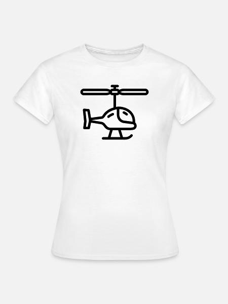 Gyrokopter - Frauen T-Shirt - Weiß
