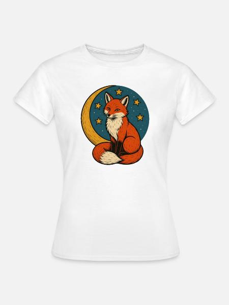 Sternenfuchs - Frauen T-Shirt - Weiß
