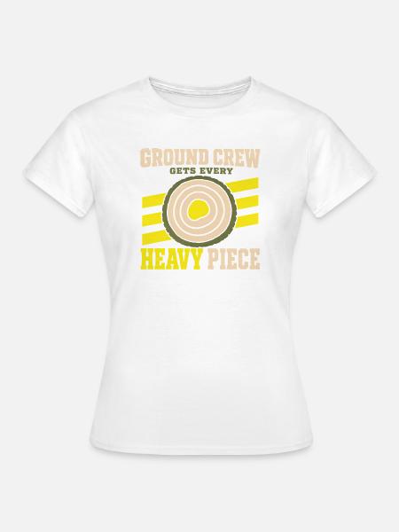 Arborist Baumpfleger Baumdienst Klettergeschenk - Frauen T-Shirt - Weiß