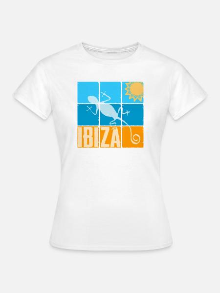 Ibiza Strand Vibes - Frauen T-Shirt - Weiß