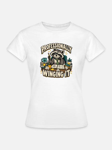 Am Laufen - Frauen T-Shirt - Weiß