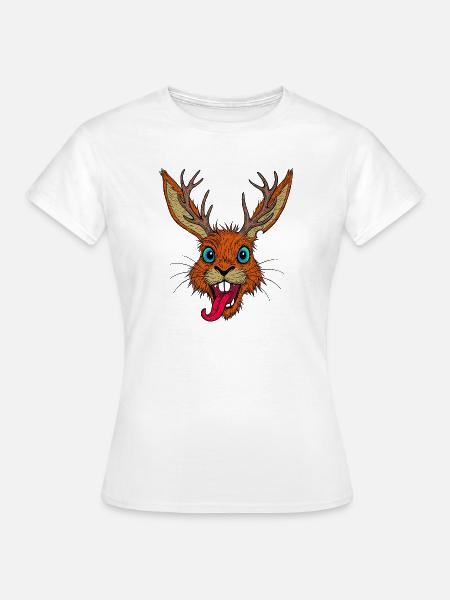 Raurackl - Frauen T-Shirt - Weiß