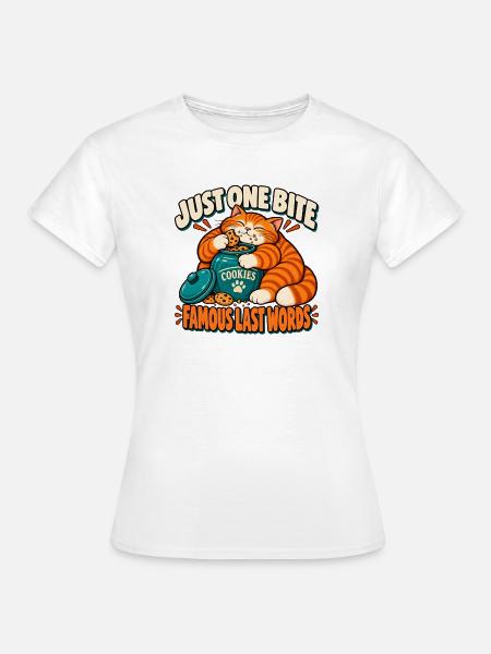 Nur ein Keks - Frauen T-Shirt - Weiß