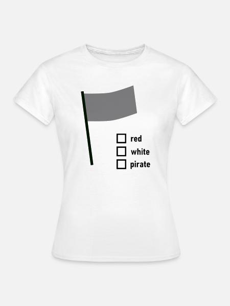 Flag - Frauen T-Shirt - Weiß