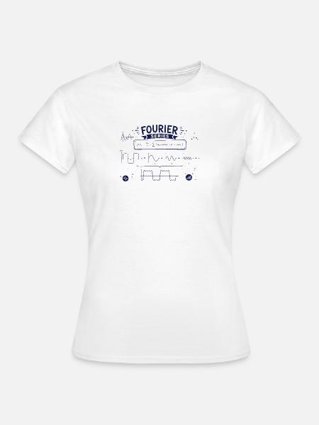 Fourier-Serie - Frauen T-Shirt - Weiß