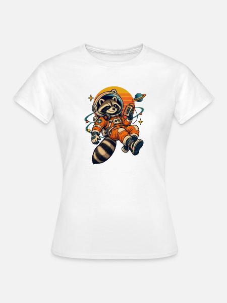 Orbit Bandit  - Frauen T-Shirt - Weiß