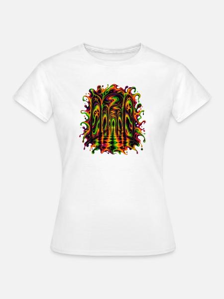 Hall of Lost Souls - Frauen T-Shirt - Weiß