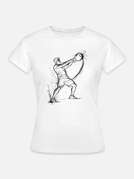 Kettlebell - Frauen T-Shirt - Weiß