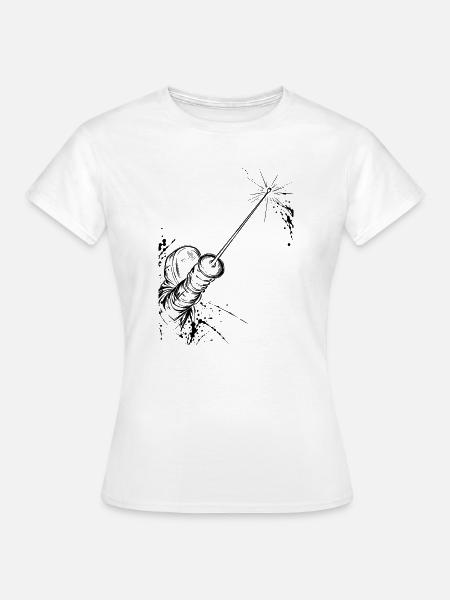 Fechten - Frauen T-Shirt - Weiß