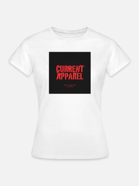 AKTUELLE APPAREL - Frauen T-Shirt - Weiß