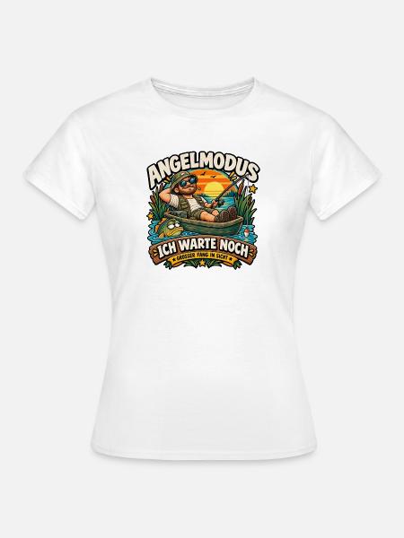 Angelmodus - Frauen T-Shirt - Weiß