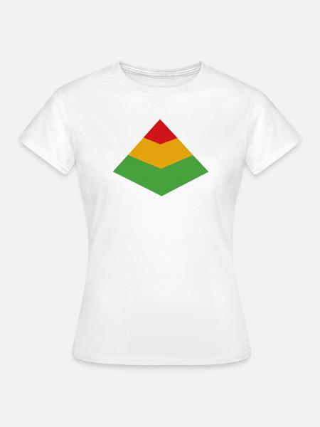 Test Pyramid - Frauen T-Shirt - Weiß