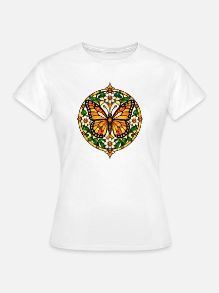 Schmetterlinge Schöner Schmetterling - Frauen T-Shirt - Weiß