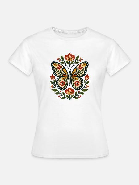 Schmetterlinge Schöner Schmetterling - Frauen T-Shirt - Weiß