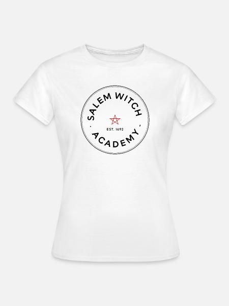 Salem Hexenakademie Emblem - Frauen T-Shirt - Weiß