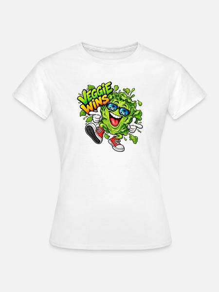 Cooler Salat - Frauen T-Shirt - Weiß