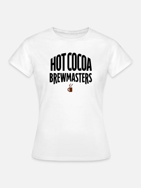 Heißer Kakao-Meisterschaft - Frauen T-Shirt - Weiß