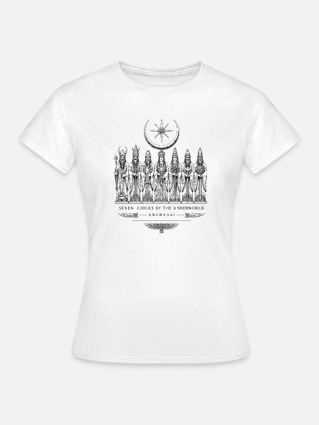 Sieben Richter Anunnaki - Frauen T-Shirt - Weiß