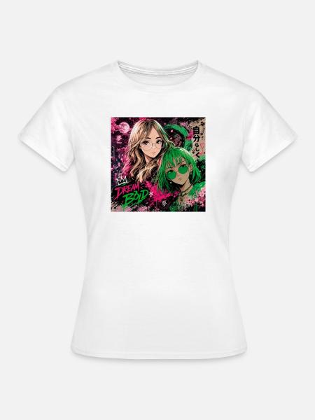 Traum Stark Neon-Duo - Frauen T-Shirt - Weiß