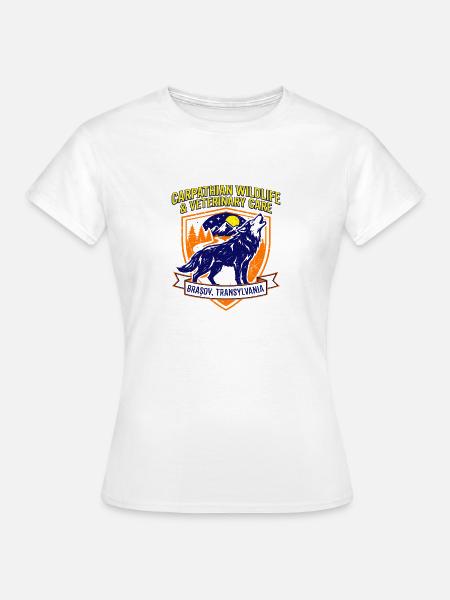 Carpathian Wildlife And Veterinary Care Wolf - Frauen T-Shirt - Weiß