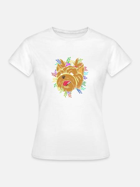Yorkshire Terrier - Frauen T-Shirt - Weiß