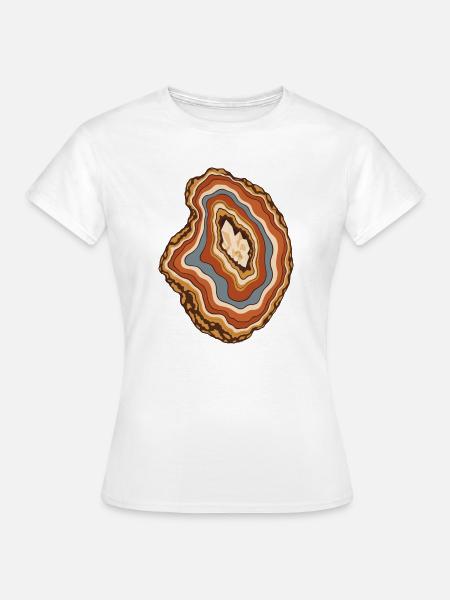 Bandagat und Quarz - Frauen T-Shirt - Weiß
