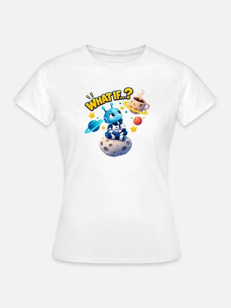 WAS, WENN...? - Frauen T-Shirt - Weiß