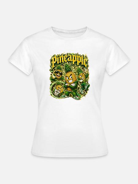 Ananas - Frauen T-Shirt - Weiß