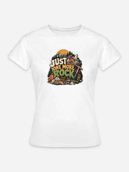 Nur noch ein Stein - Frauen T-Shirt - Weiß