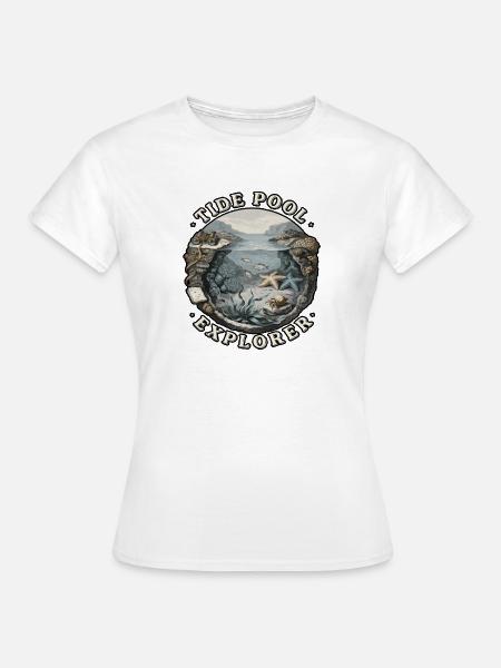 Tide Pool Explorer Tide Pool - Frauen T-Shirt - Weiß