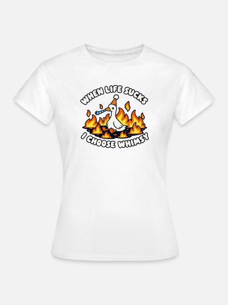 Zauber statt Frust - Frauen T-Shirt - Weiß
