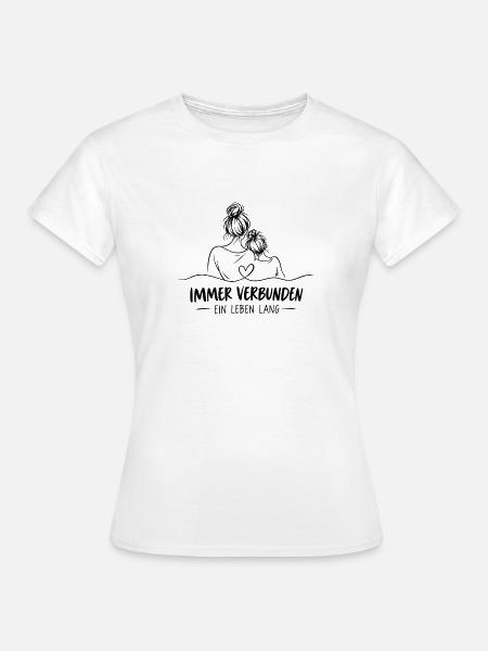 Immer verbunden - Frauen T-Shirt - Weiß