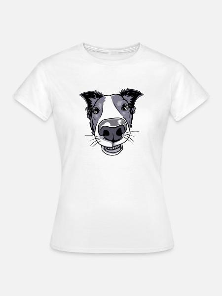 Border Collie - Frauen T-Shirt - Weiß