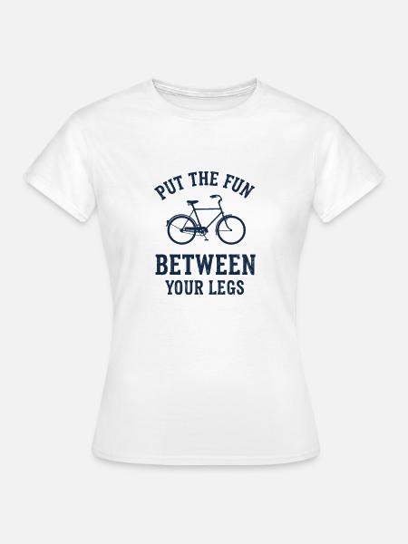 Put the fun... - Frauen T-Shirt - Weiß