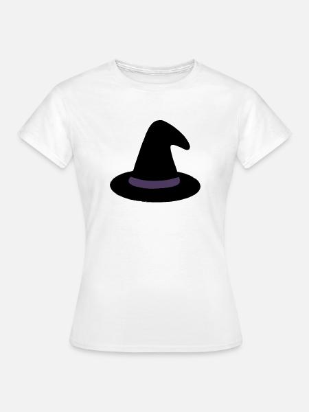 Hexenhut - Frauen T-Shirt - Weiß