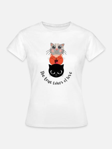 Wahre Farben der Liebe - Frauen T-Shirt - Weiß