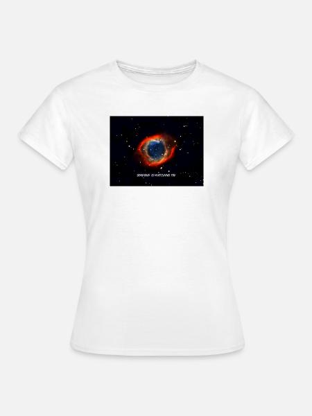 Helixnebel - Frauen T-Shirt - Weiß