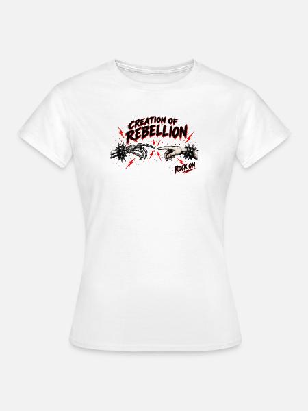 Entstehung des Aufstands - Frauen T-Shirt - Weiß