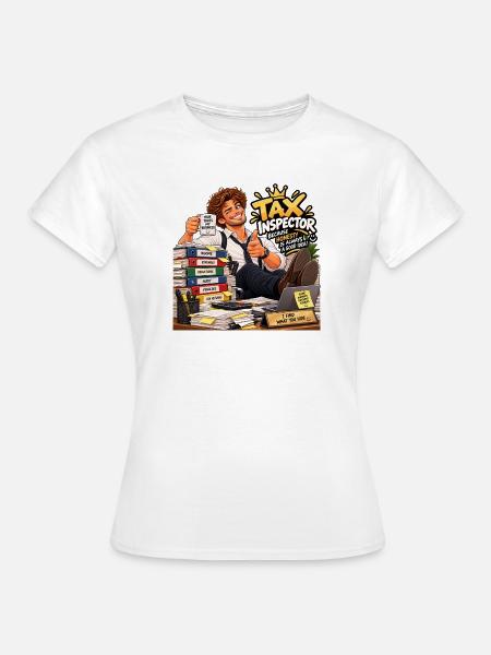 Steuerinspektor - Frauen T-Shirt - Weiß