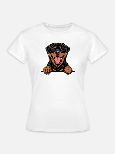 Rottweiler - Frauen T-Shirt - Weiß