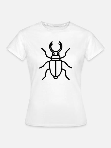 scarabée - Frauen T-Shirt - Weiß