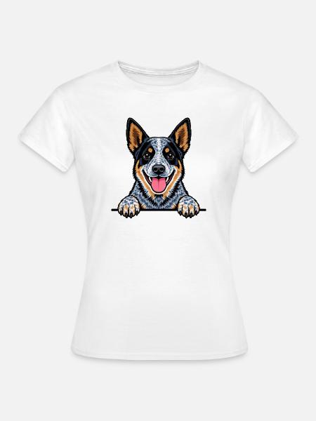 Australian Cattle Dog - Frauen T-Shirt - Weiß