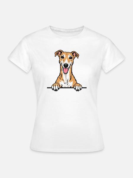 Greyhound - Frauen T-Shirt - Weiß